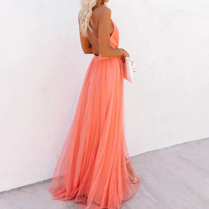 Elegant Kjole af Blød Pasform – Feminint Look