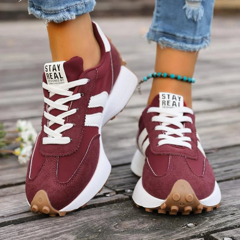 Stødabsorberende Sneakers for ekstra komfort