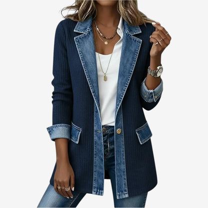 Flatterende lang cardigan