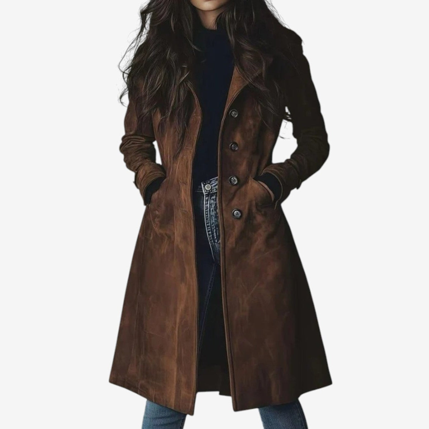 Stilfuld Vinterfrakke – Flatterende Pasform & Premium Look