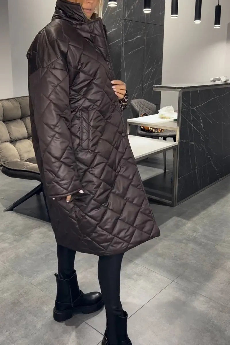 Chik Lang Damejakke med Leopardprint